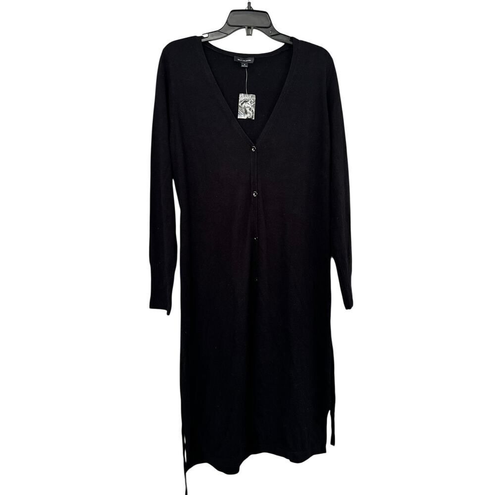 H by Halston Button Front Rib Cardigan - Size S - NWT - Picture 2 of 3